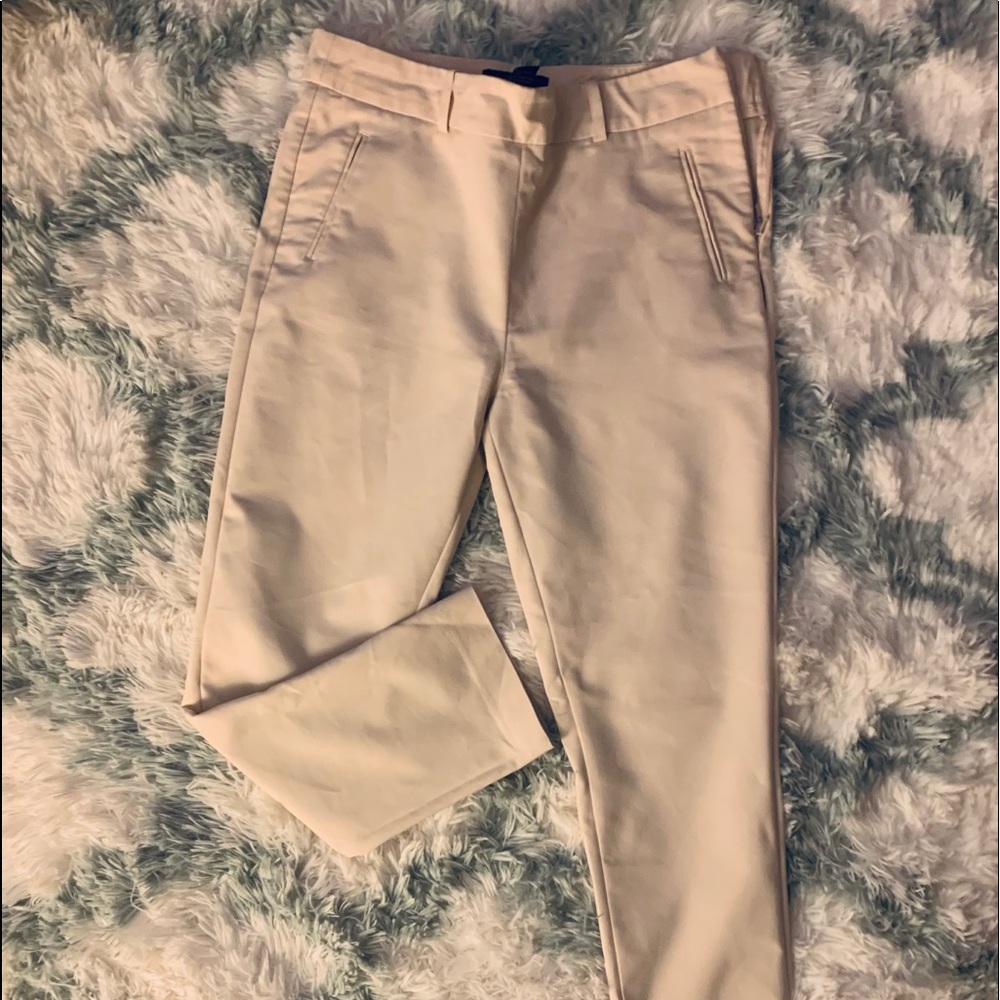 Forever 21 Off-white and white trousers